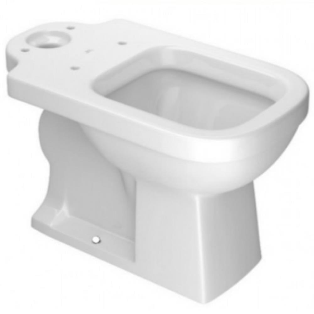 Bacia Para Caixa Acoplada Quadra - P.210.17 - Deca Bacia P-caixa Acoplada Quadra P21017 - 1