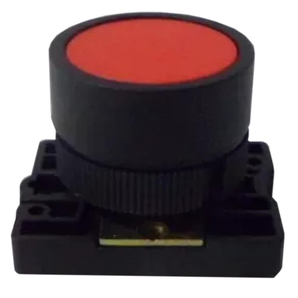 Botão à Impulsão Normal Vermelho - Slprn1 - Steck Bot.impul Normal Vm S-prn1-slprn1 Steck - 1