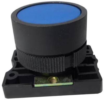 Botão à Impulsão Normal Azul - Slprn4 - Steck Bot.impul Normal Az S-prn4-slprn4 Steck