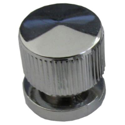 Botão Francês Zamac Cromado Com 2 Peças - Bot488 - Foxmix Botao Frances Zamac Crom C-2pcs Fox Mix Bot488