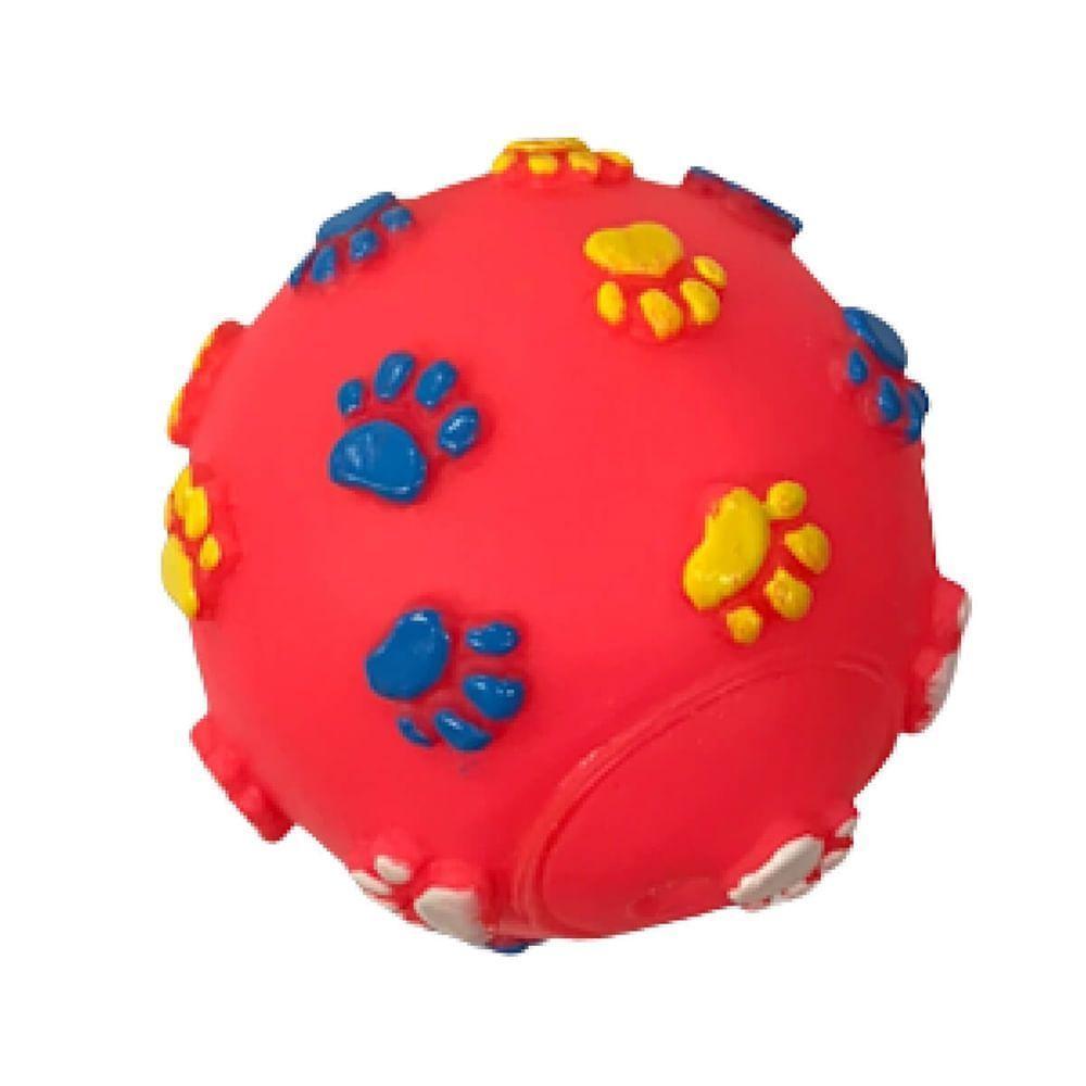 Bola De Vinil Para Pets Com Efeito Sonoro Sortida - 70444 - Chalesco - 1