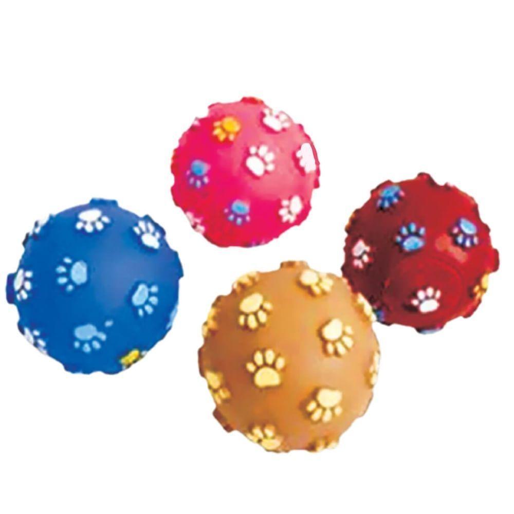 Bola De Vinil Para Pets Com Efeito Sonoro Sortida - 70444 - Chalesco - 2