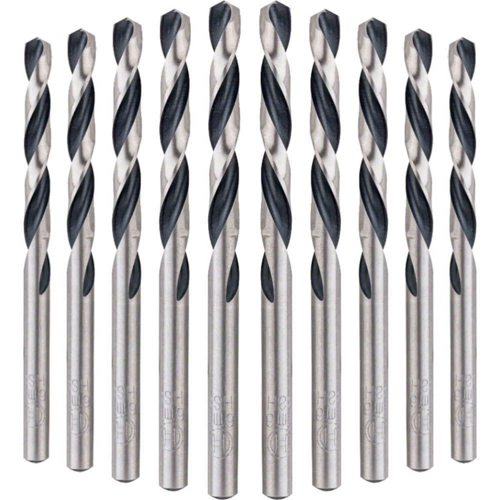 Broca Para Metal Aço Rápido Hss-pointteq 3.5mm 10 Unidades - 2608577203 - Bosch - 1