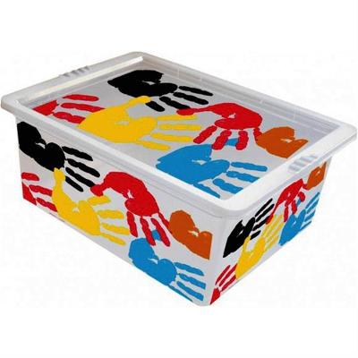 Caixa Organizadora 17 Litros Mãozinha - Or17l-11 - São Bernardo Caixa Org. Container 17l Maozinha Sao Be Or17l-11