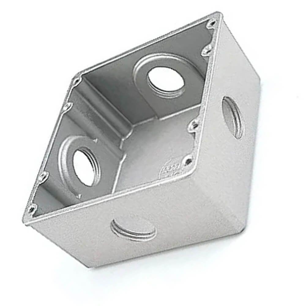 Caixa De Piso Baixa 4x4 Com 1-2 Polegadas - 56120021 - Tramontina Caixa P-piso 4x4 R.1-2 Baixo Tramontina 56120-021 - 1