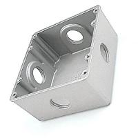 Caixa De Piso Baixa 4x4 Com 1-2 Polegadas - 56120021 - Tramontina Caixa P-piso 4x4 R.1-2 Baixo Tramontina 56120-021 - 1