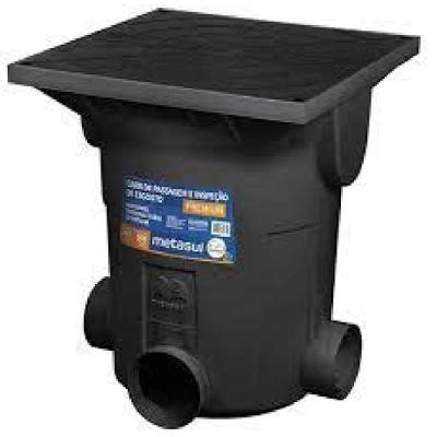 Caixa De Passagem E Inspeção De Esgoto Premium - 011005103 - Metasul Caixa Passagem E Inspecao Premium Metasu 11005103