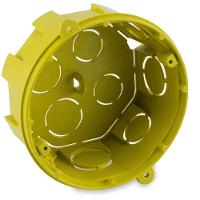 Caixa De Luz Redonda 4x4 Amarela - 600300003 - Forceline - 1