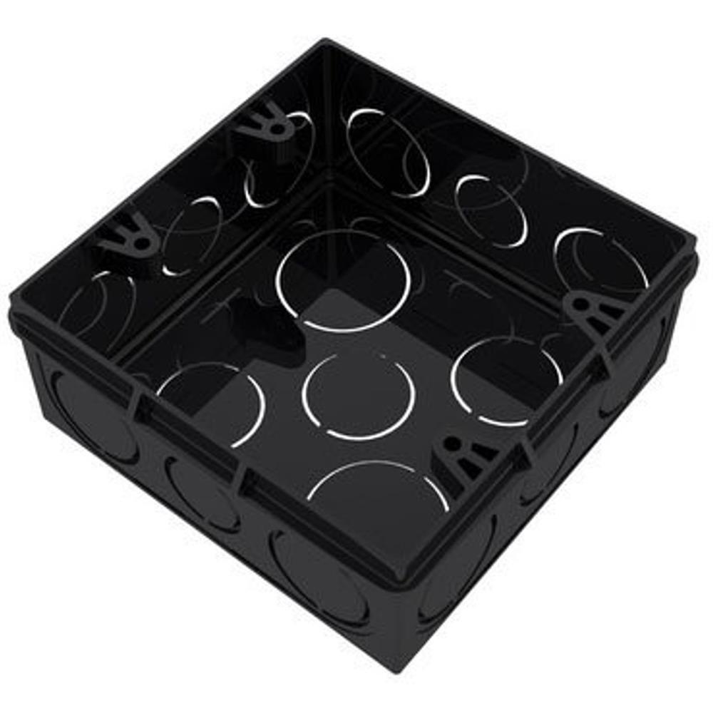 Caixa 4""x4"" Para Luz Eletroduto Roscável Preta - 33042884 - Tigre Caixa P-luz P-elet.4x4 Preta Tigre 33042884 - 1