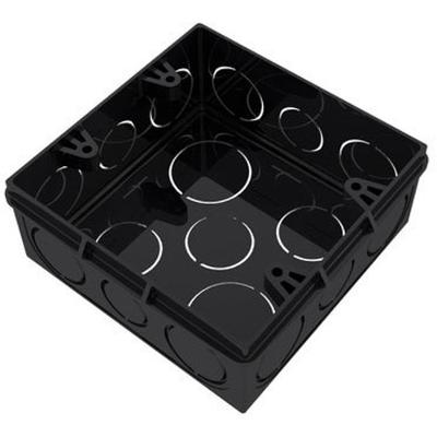 Caixa 4""x4"" Para Luz Eletroduto Roscável Preta - 33042884 - Tigre Caixa P-luz P-elet.4x4 Preta Tigre 33042884