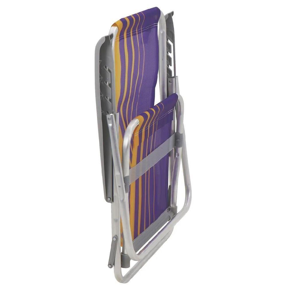 Cadeira De Praia Bali Roxo E Amarelo - 92900103 - Tramontina - 4