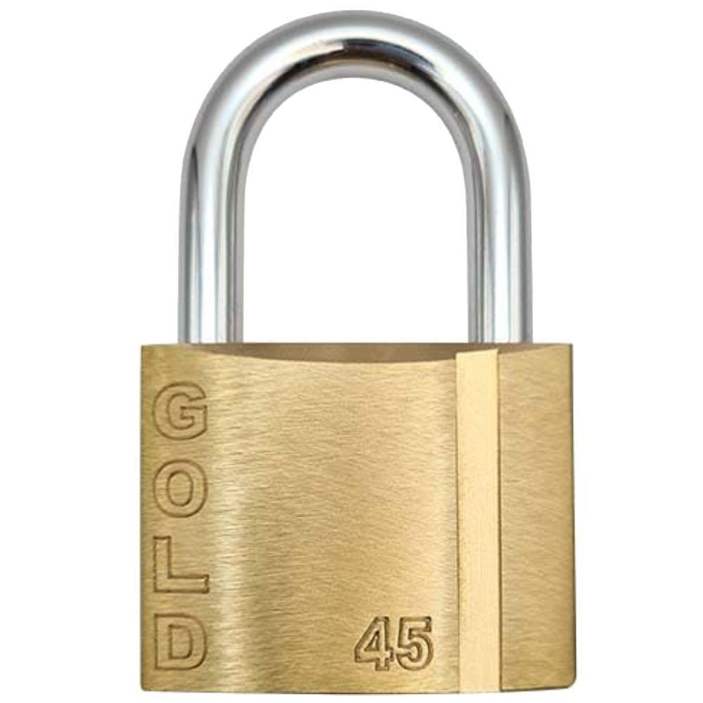 Cadeado Latão 45mm - Gcc2n0006 - Gold Cadeado Latao 45mm - Gcc2n0006 - Gold - 1
