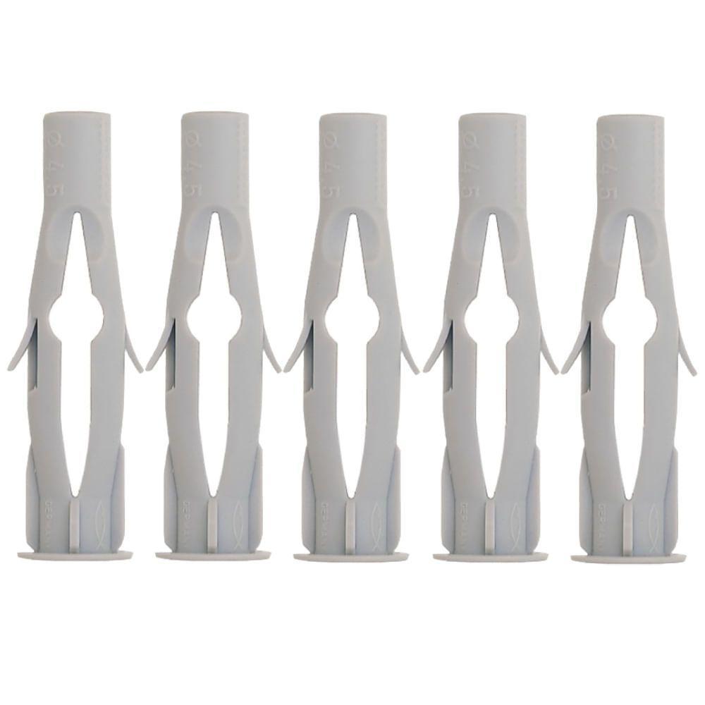 Bucha Universal Com Parafuso Fu8 Com 5 Unidades - 602517 - Fischer 602517 - Fischer - 1