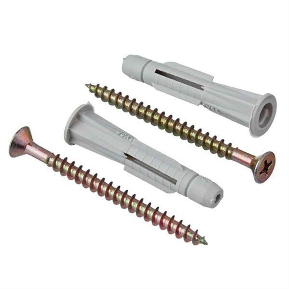 Bucha Mu Dry Wall Para Bloco 6mm Parafuso Com 4 Peças - Buo535 - Foxmix Bucha M.u Drywall Bl.oco 6mm Par Pa C-4 Bu0535 - 1