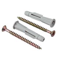 Bucha Mu Dry Wall Para Bloco 6mm Parafuso Com 4 Peças - Buo535 - Foxmix Bucha M.u Drywall Bl.oco 6mm Par Pa C-4 Bu0535 - 1