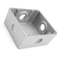 Caixa Para Piso 4x4 Baixa Com 1 Polegada - 56120023 - Tramontina Caixa P-piso 4x4 R.1" Baixo Tramontina 56120-023 - 1