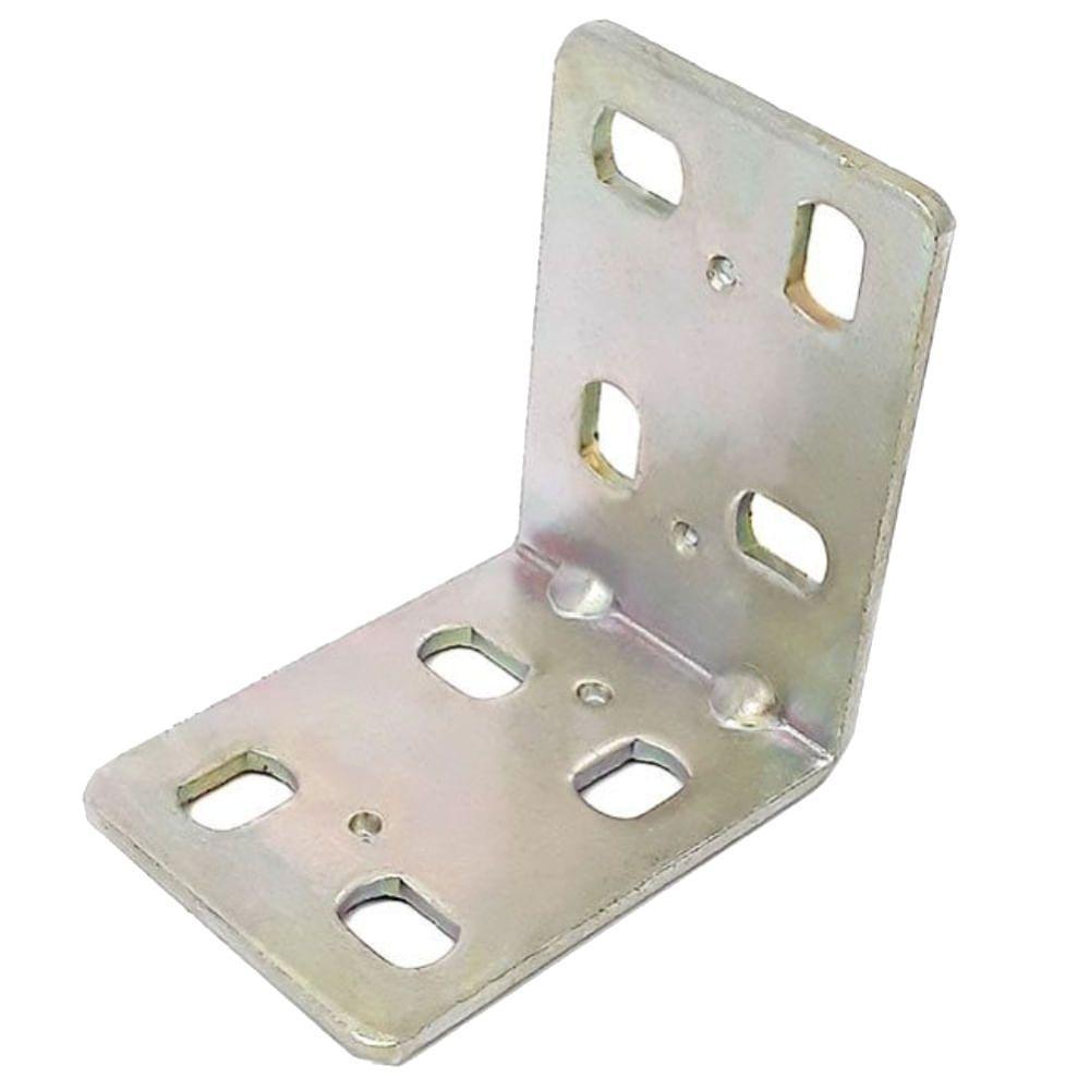 Cantoneira Suporte Ajustavel Conjunto Com 2 Peças Em Aço Galvanizado - 26260304 - Minutex - 1