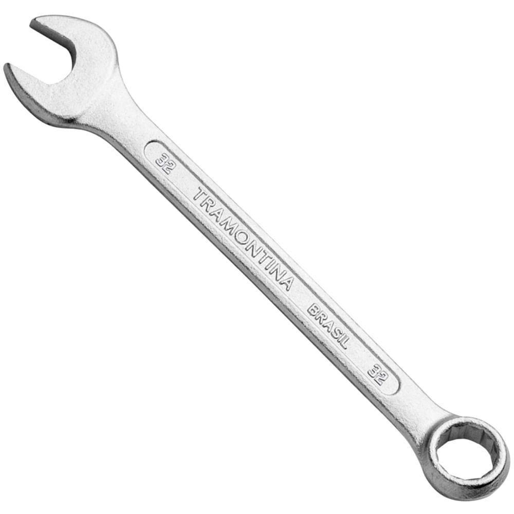 Chave Combinada Em Aço Especial Cromado De32mm - 41128132 - Tramontina Chave Combinada 32mm Tramontina - 1