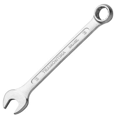 Chave Combinada Em Aço Especial Cromado De 13mm - 41128113 - Tramontina Chave Combinada 13mm Tramontina