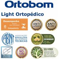 Colchão De Espuma Casal Light Ortopedico 138x188x23cm - 1040421099 - Ortobom Colchao Light Ortopédico Casal 138x188x23 - 4