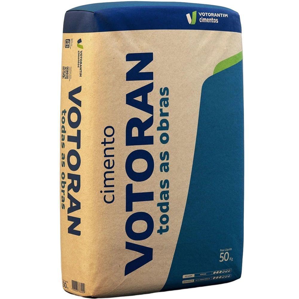 Cimento Para Todas As Obras 50 Kilos Cpii F-32 - Votoran Cimento Para Todas As Obras 50kg Cpii F-32 - Votoran - 1