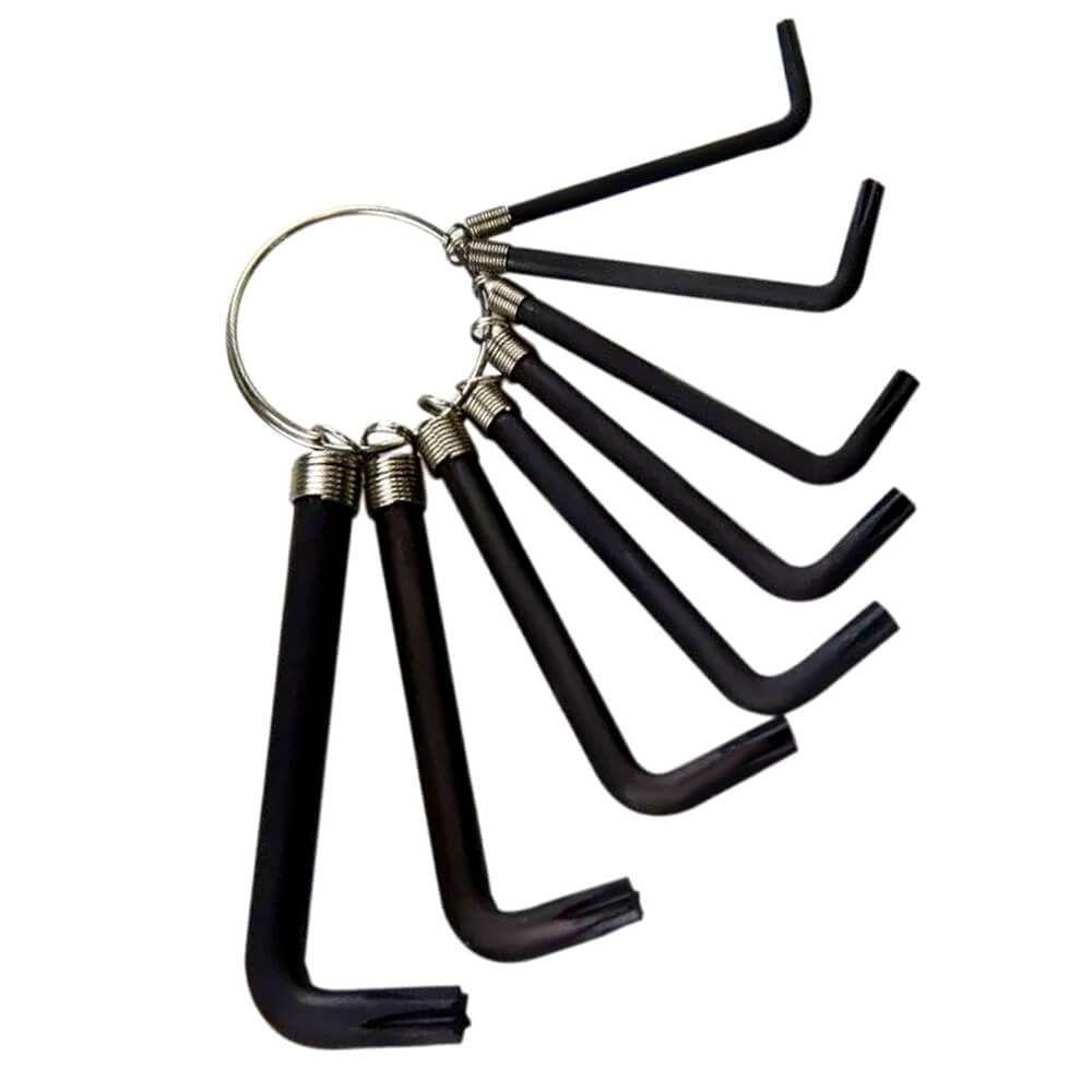 Chave Torx Com Argola 8 Peças - 6oc - Excellent Chave Torx C-08pcs C-argola Eda 6oc Banca - 1