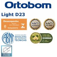 Colchão De Espuma Solteiro Light D23 88x188x12cm - 1041526477 - Ortobom Colchao Light D23 Solteiro 88x188x12 - 4