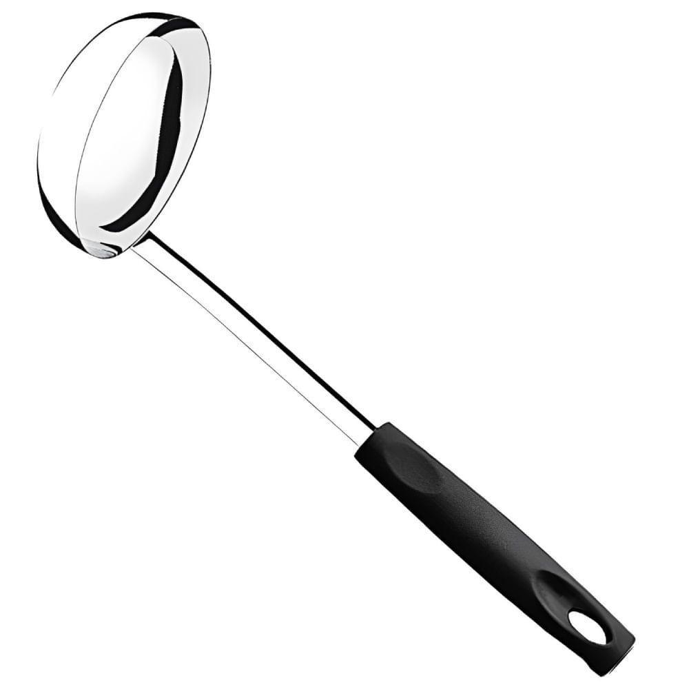 Concha Terrina Asti 28,5cm Cabo Preto - 2221-303 - Brinox Concha Terrina 28,5cm Asti Cabo Preto - 2221-303 - Brinox Met - 1