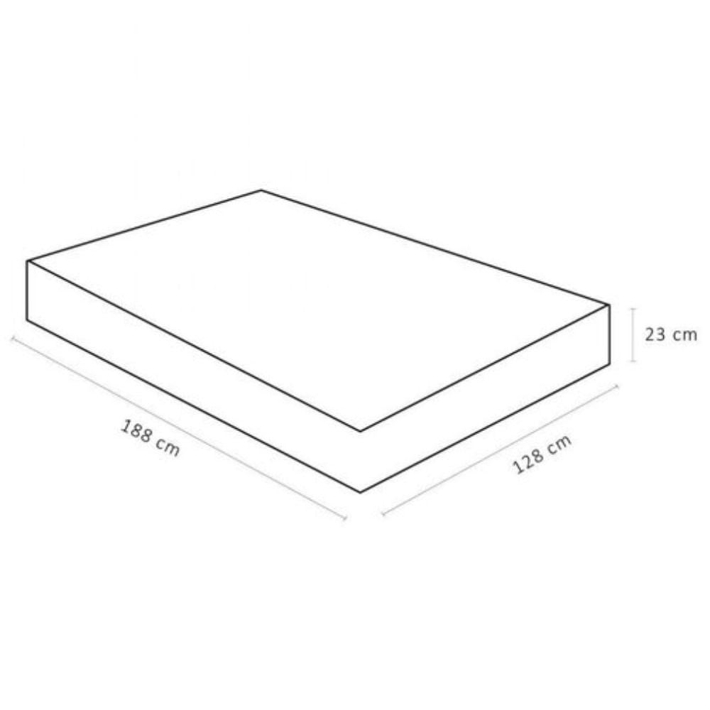 Colchão Physical Nanolastic Viúva 128x188x23cm - 1040328225 - Ortobom Colchao Physical Nanolastic Viúva 128x188x23 - 4