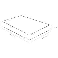 Colchão Physical Nanolastic Viúva 128x188x23cm - 1040328225 - Ortobom Colchao Physical Nanolastic Viúva 128x188x23 - 4