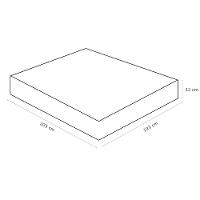 Colchão De Espuma Super King Size Freedom 193x203x32cm - 1041691617 - Ortobom Colchao Freedom Super King 193x203x32 - 5