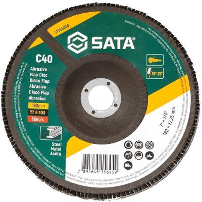 Disco Flap Abrasivo Metal 7' C40 - St55505g - Sata