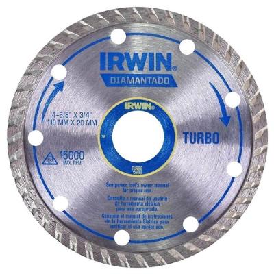 Disco Diamantado Turbo Atc 110mm X 20mm - Iw13893 - Irwin