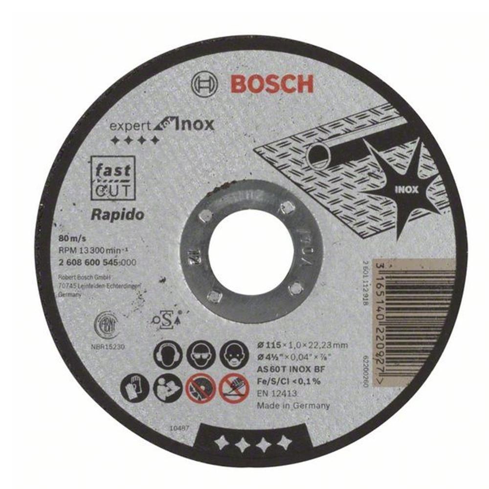 Disco De Corte Reto Para Inox 4.1-2x7-8x1-25 - 26086.005.45 - Bosch Disco Corte Ret-inox 4 1-2x7-8x1-25 Bosc - 1