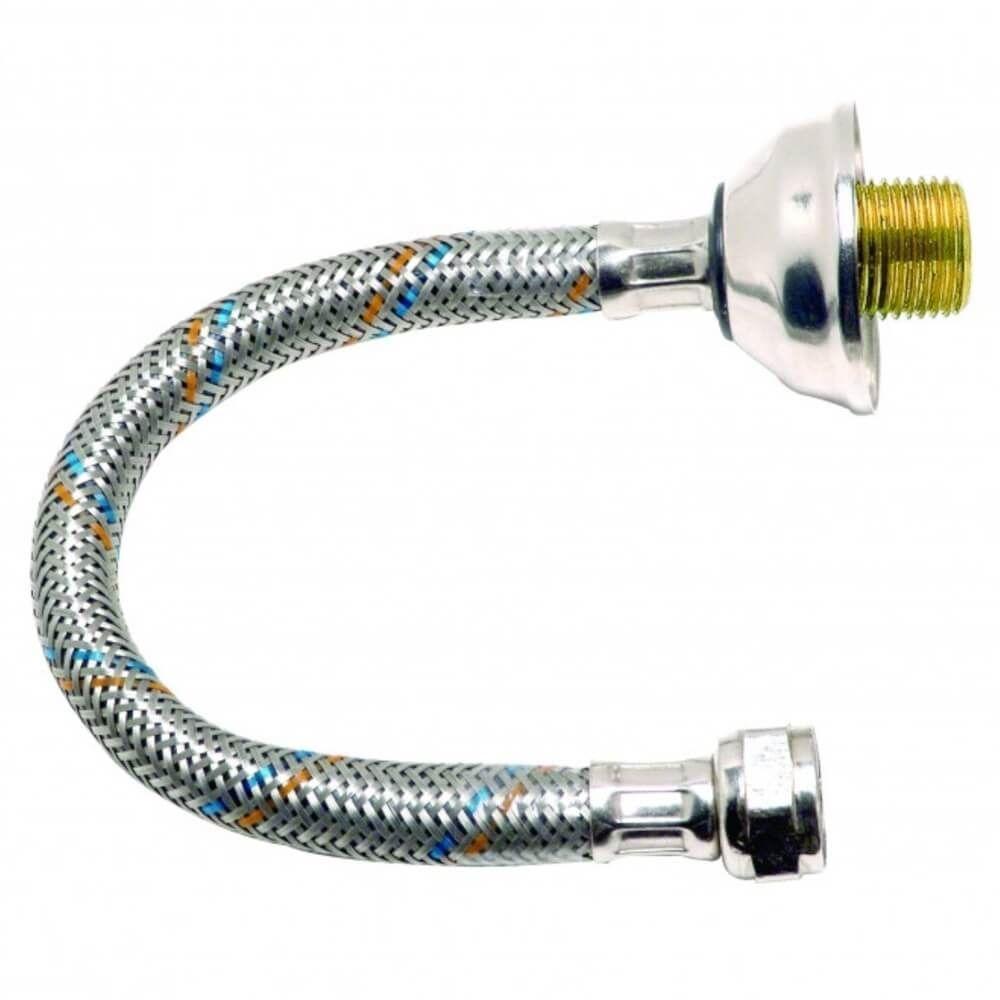 Engate Flexível Trançado 1-2"" X 60cm - Vll450lwg - Esteves Engate Flexível Trançado 1-2" X 60cm - Vll450lwg - Esteves - 1