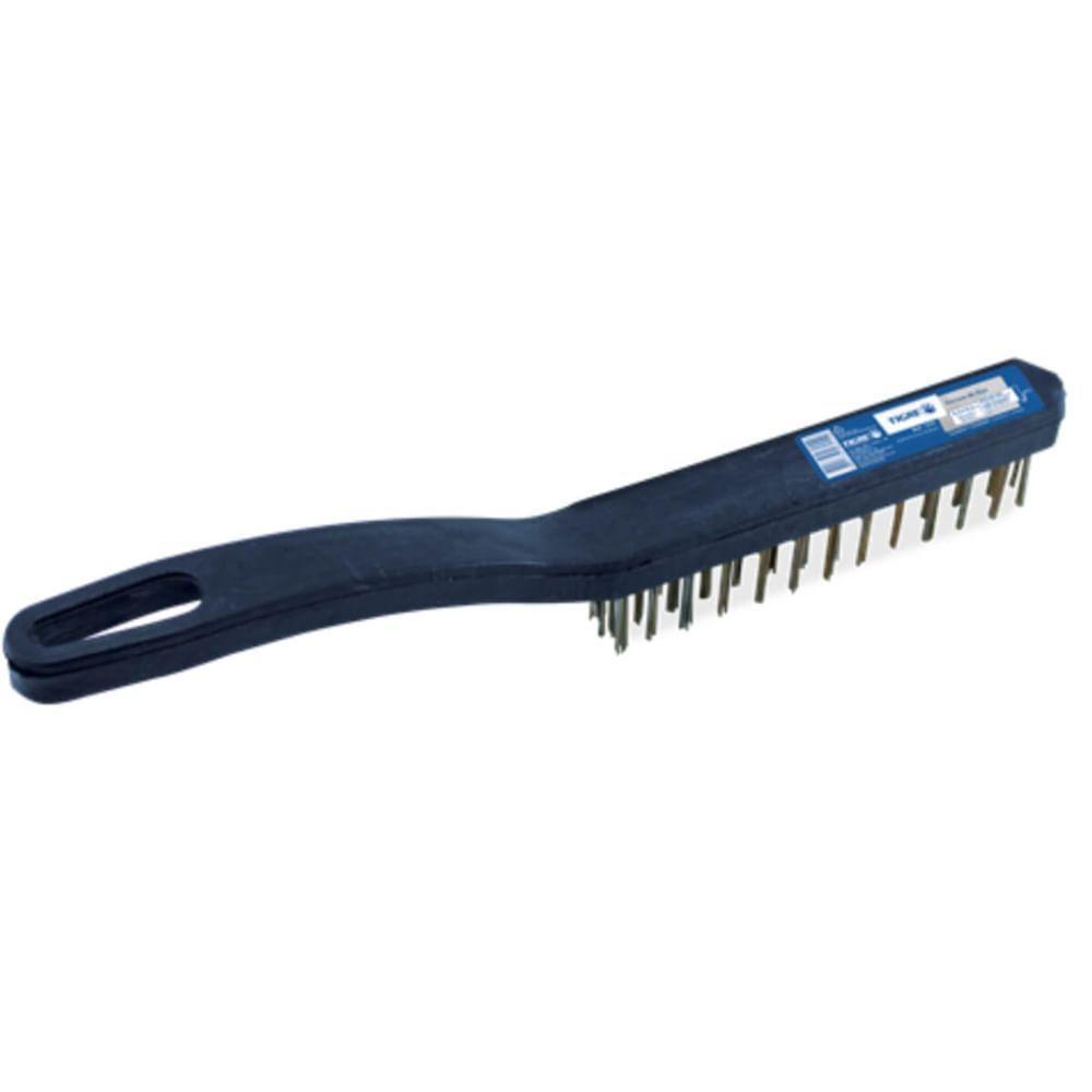 Escova De Aço Com Cabo - 061777003 - Pincéis Tigre - 1