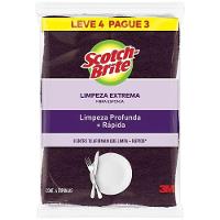 Esponja Scotch Brite Limpeza Extrema Leve 4 Pague 3 - Hb004650006 - 3m - 2