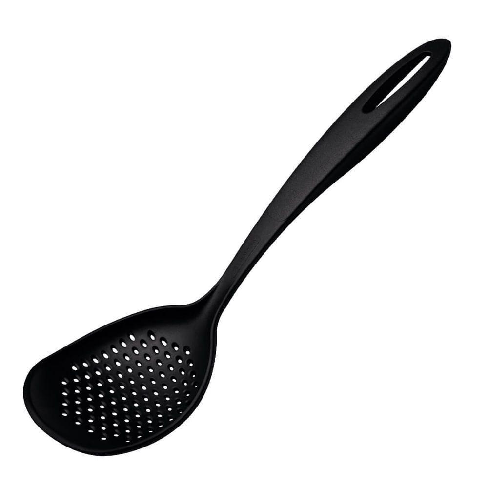 Espumadeira Ability Em Nylon Preto - 25158100 - Tramontina - 1