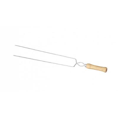 Espeto Duplo Para Churrasco 75cm - 3208 - Mor Espeto Duplo 75cm Mor 32085