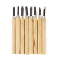 Formão Para Entalhar Com 8 Peças - 6xq - Excellent Formao P-entalhar C-08 Pcs Eda 6xq - 1