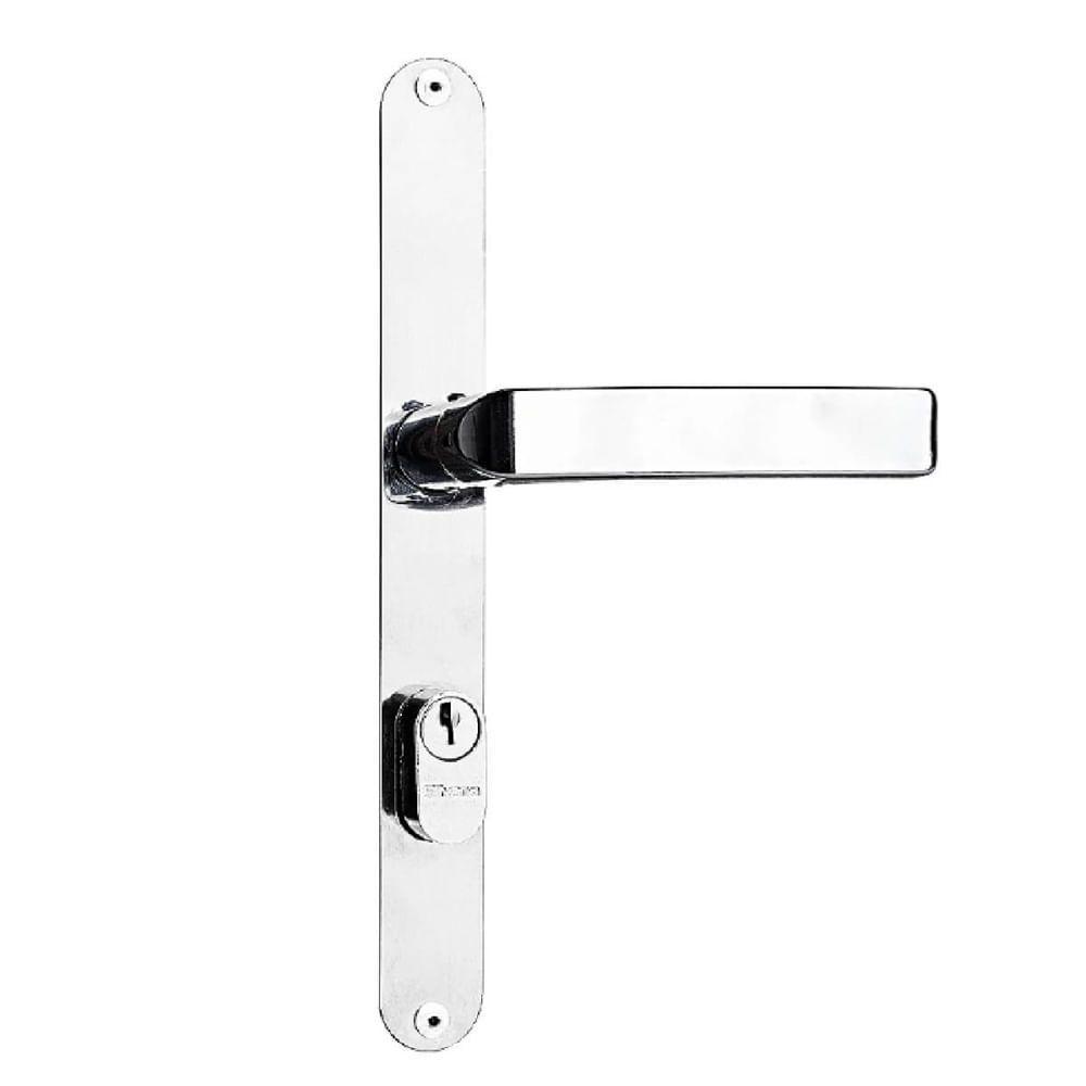 Fechadura 2100s Externa Italy Espelho Slim Cromado 2002-10lc - 93183 - Silvana - 1