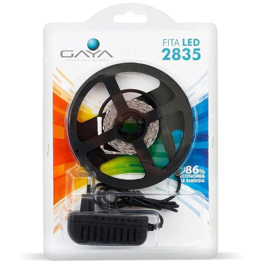 Fita De Led 2835 12 Volts 4,8 Watts 2,5 Metros 3000k - 9036 - Gaya - 4