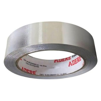 Fita De Alumínio Com Liner 25mm X 30 Metros - 233 - Adere Fita Aluminio Com Liner 25x30mm Adere 233 .