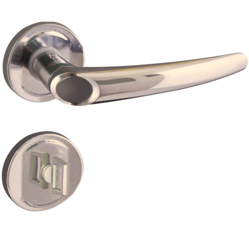 Fechadura Joy 2800-63 Wc Inox Polido - 083625 - Aliança Fechedura Joy 2800-63 Wc 83625 Inox - 083625 - Aliança - 1