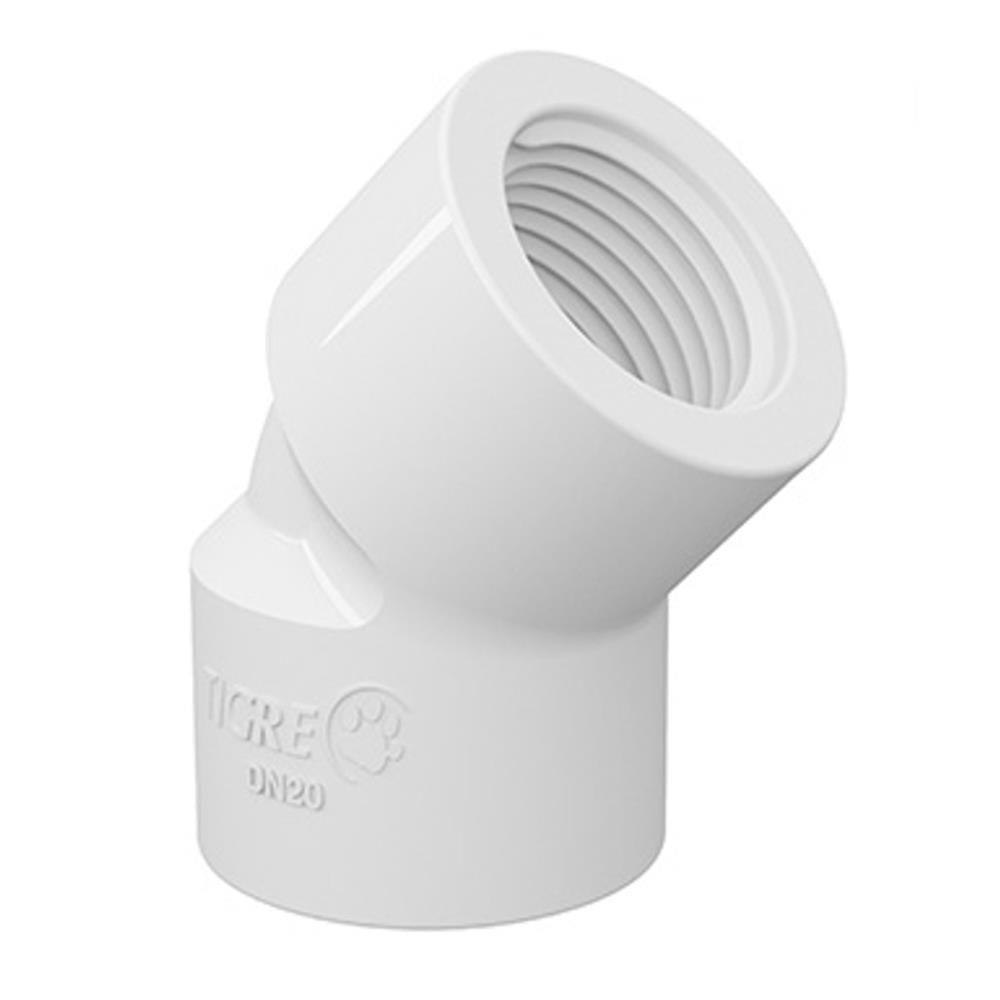 Joelho 45 Grau Rosca 3-4 - 20091886 - Tigre Joelho 45grau Rosc.3-4 20-09-188-6 Tigre 20091886 - 1