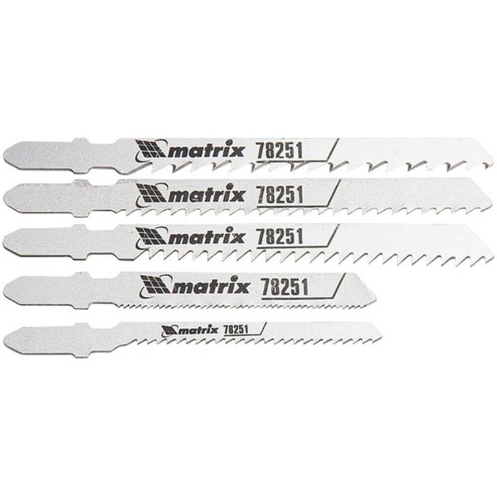 Jogo De Lâminas Serra Tico-tico Universal 5 Peças - 782519 - Mtx - 1