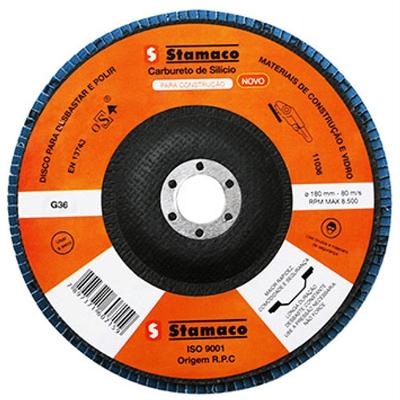 Flap 180x22 7"" Grão 36 - 7241 - Stamaco Flap 180x22 7" Grao 36 Stamaco 724.1