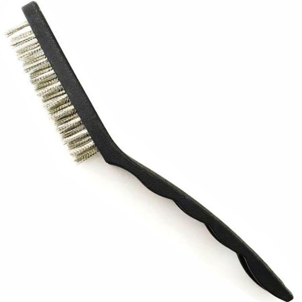 Jogo De Escovas De Aço Grandes Com Cabo Plástico Embalagem Com 3 Peças - 748639 - Mtx - 2