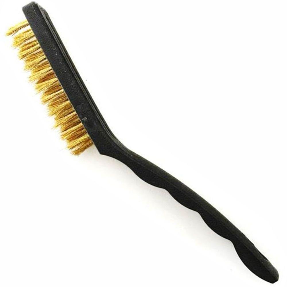 Jogo De Escovas De Aço Grandes Com Cabo Plástico Embalagem Com 3 Peças - 748639 - Mtx - 4