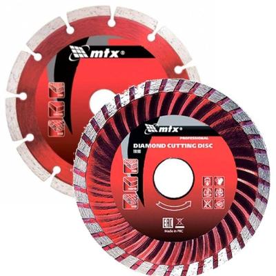 Jogo De Discos Diamantados Segmentados 115x22,2mm 2 Peças - 7316155 - Mtx